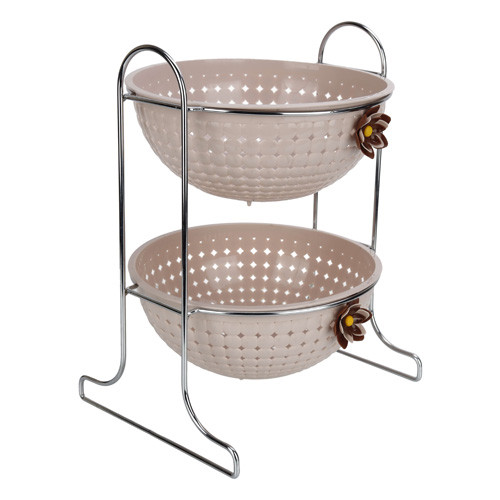 جا پیازی فلزی گرد شیک