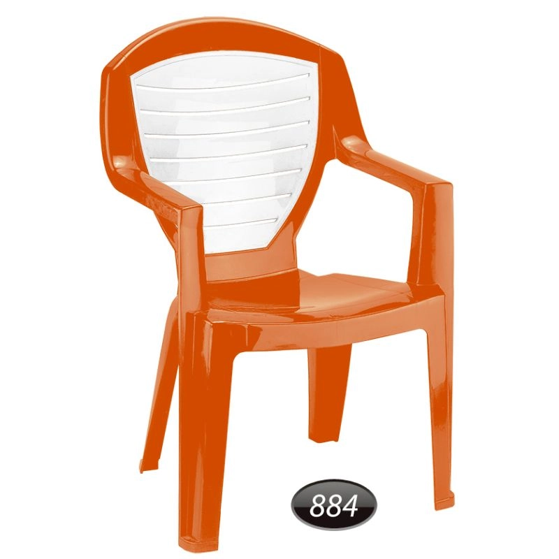 صندلی دسته دار دو رنگ